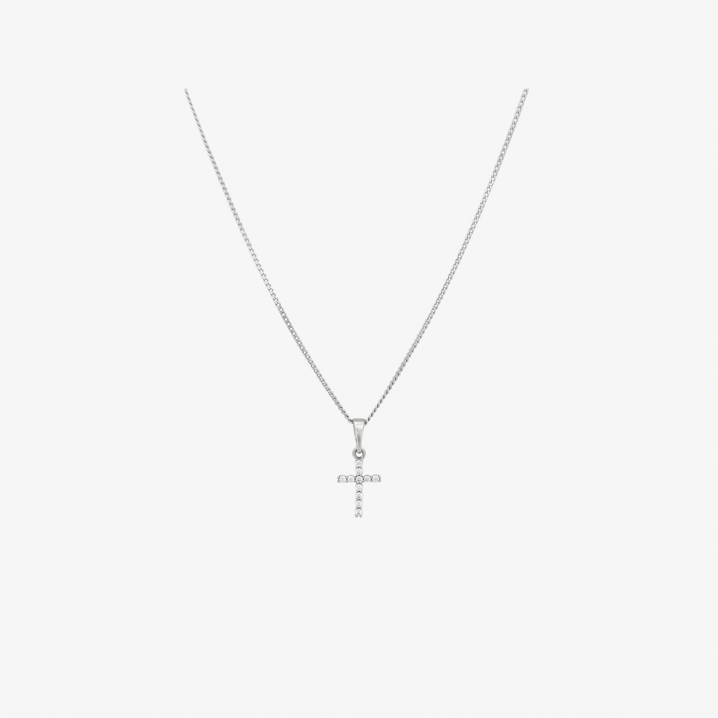 Tiny Saint Necklace [Silver]