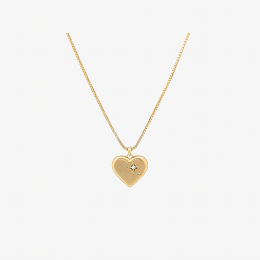 Evangeline Heart Necklace