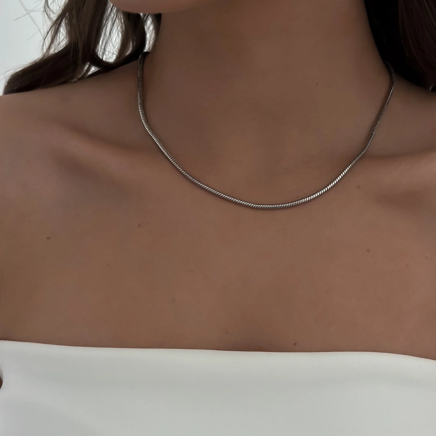 Serpenta Necklace [Silver]