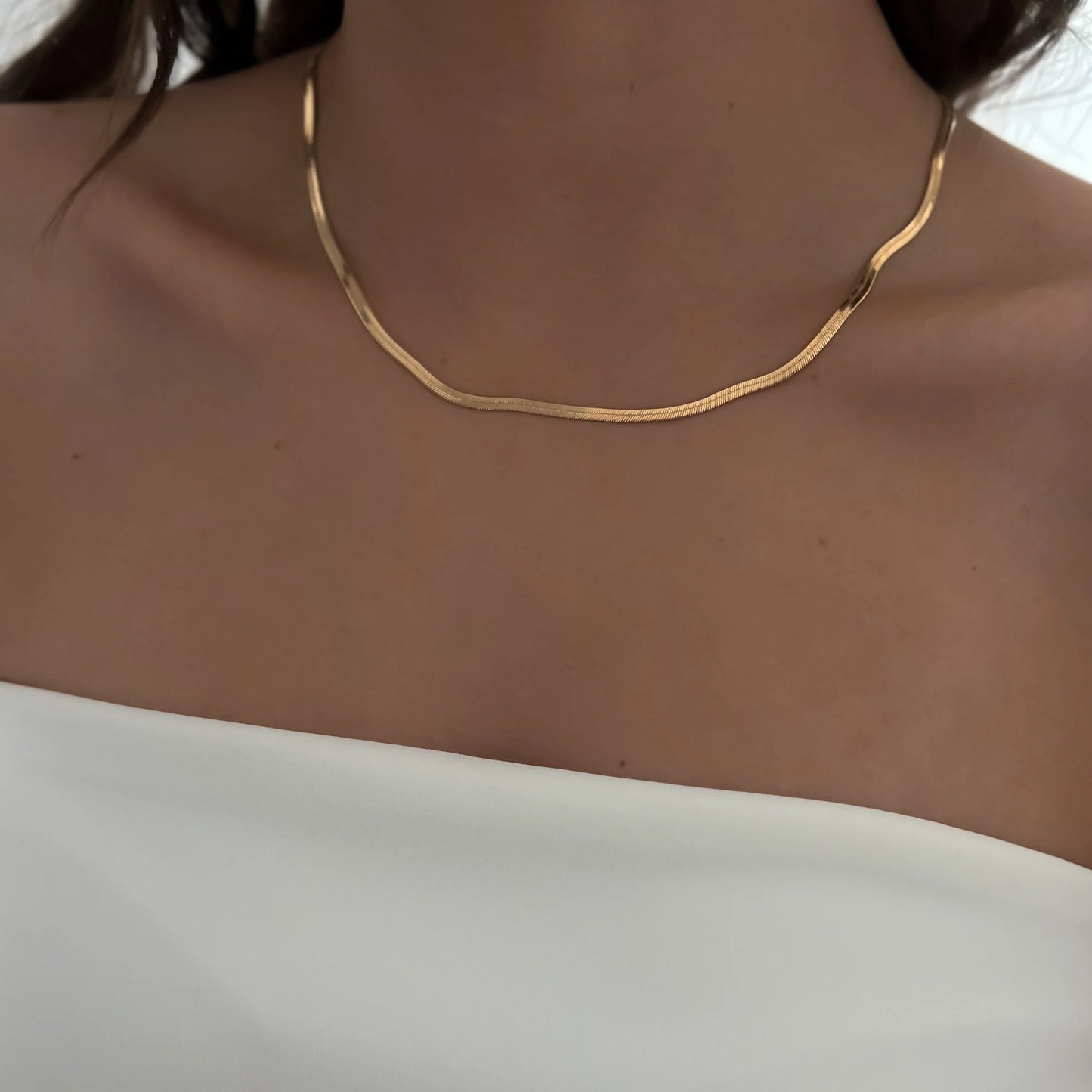 Dainty Snake Necklace