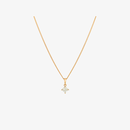 Crystal Tilt Necklace