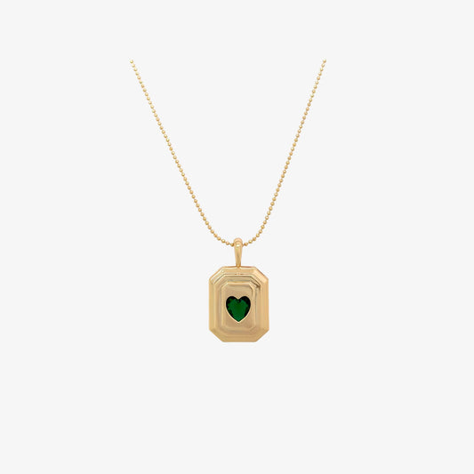 Emerald Secret Necklace
