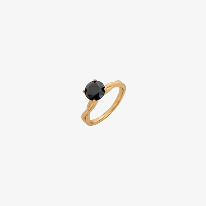 Black Diamond Ring