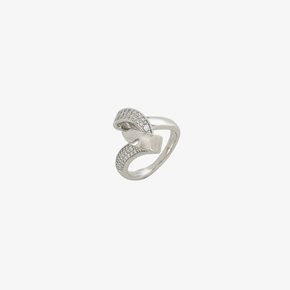 Mirra Twist Ring [Silver]