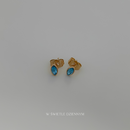 Turquoise Marquise Studs