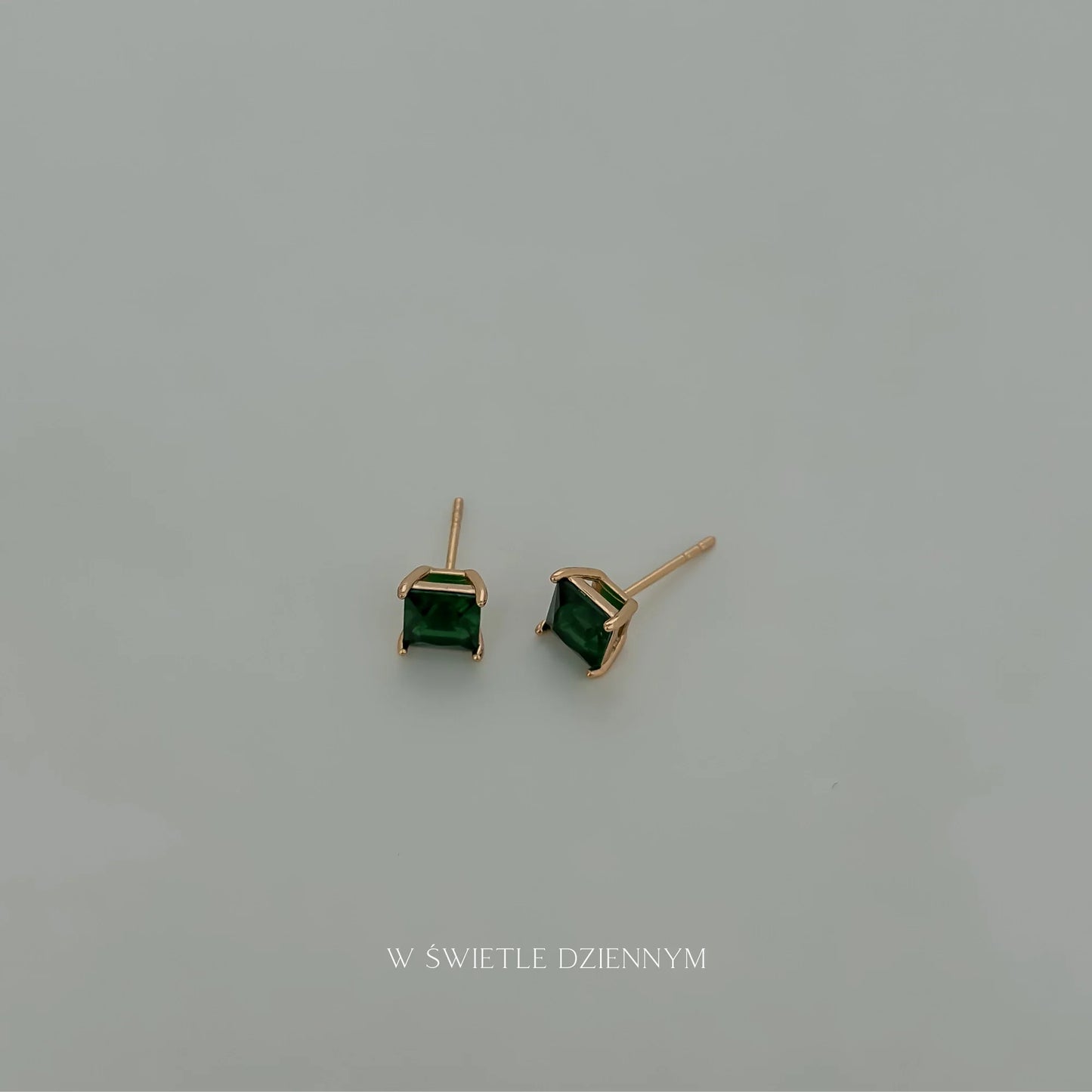 Emerald Carat Studs