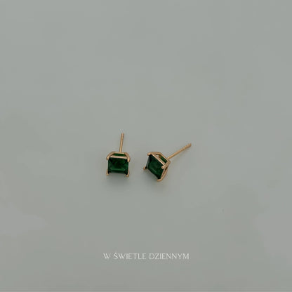Emerald Carat Studs